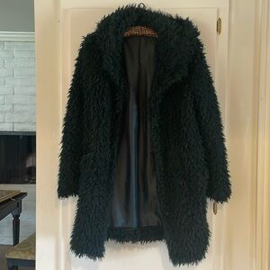 Dark green Teddy coat